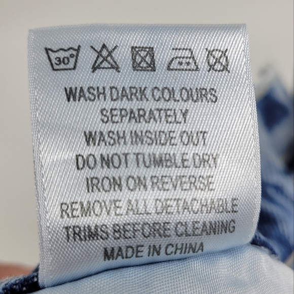 🖤 womens size 6 the rockn rev acid wash cropped high waist mom jeans - Picture 10 of 13